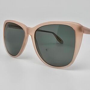 Donna Karan New York B&L IV Blush Pink Frame G-15 Green Glass Lens Sunglasses